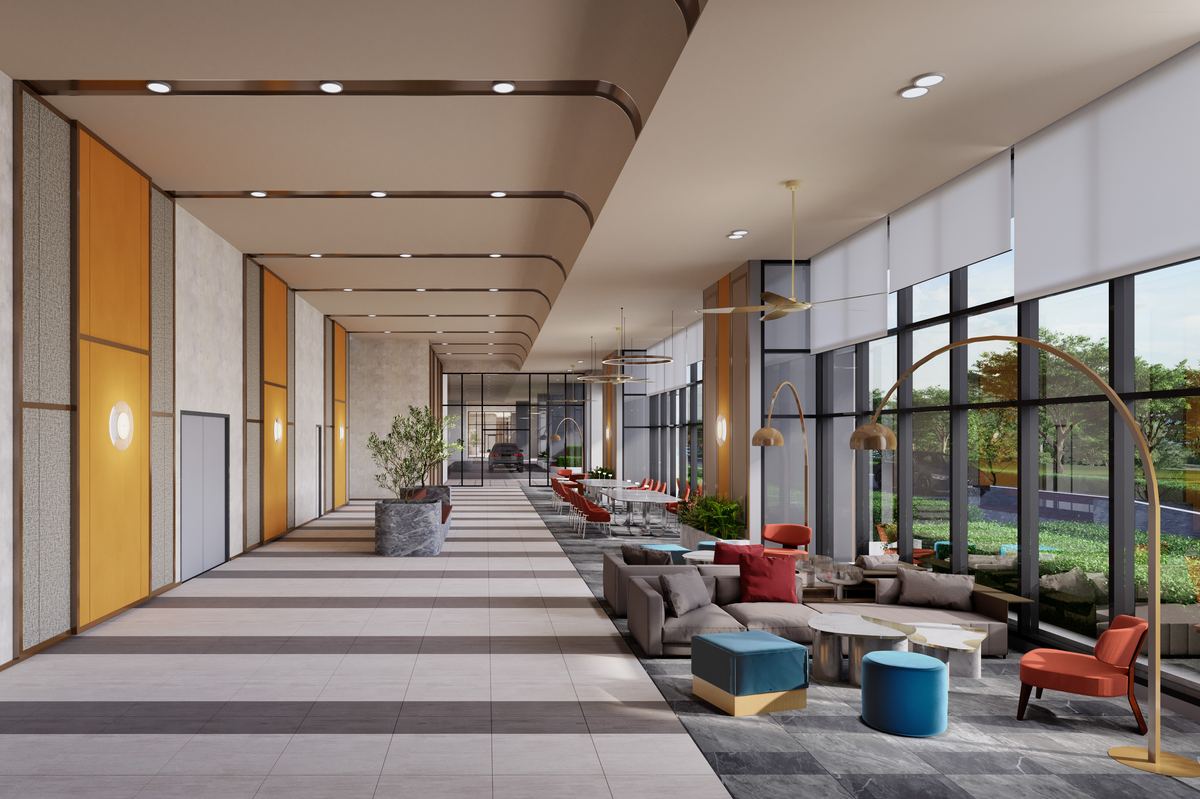 The Queenswoodz, Arrival lounge